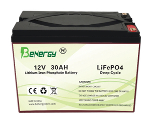 Bateria Lifepo4 12V 30AH EV Bateria Solar Bateria RV
